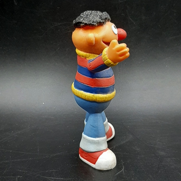Jim Henson Productions Applause Sesame Street Ernie Bendable Figure Toy Vintage - Picture 2 of 7